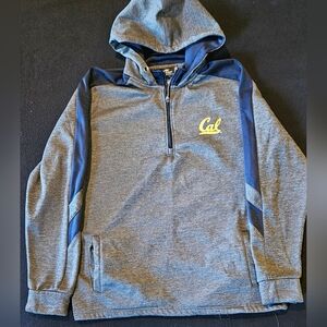 Colosseum California Bears‎ Men's Large 1/4 Zip Sweatshirt